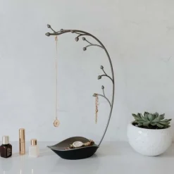 Arbre support à bijoux Orchid (Acier)