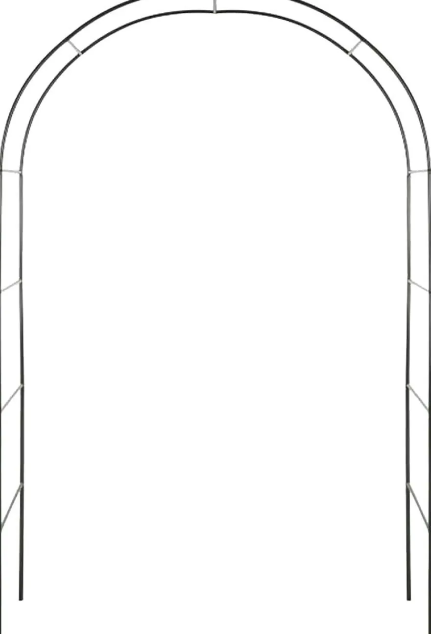 Arche déco en fer noir Atea (Lot de 5)