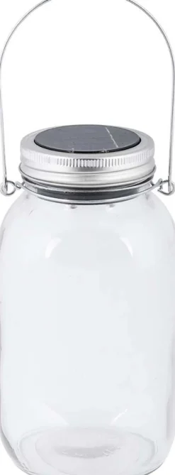 Bocal solaire LED en verre