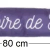 Boudin de porte avec illustrations 80 cm (Violet avec citation)