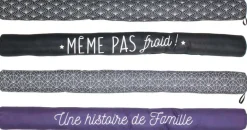 Boudin de porte avec illustrations 80 cm (4 modèles assortis)