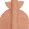 Bougeoir en résine Bubble (Orange terracotta)