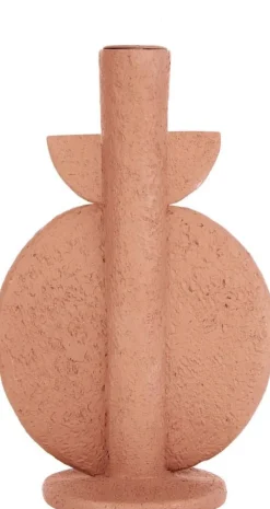 Bougeoir en résine Bubble (Orange terracotta)