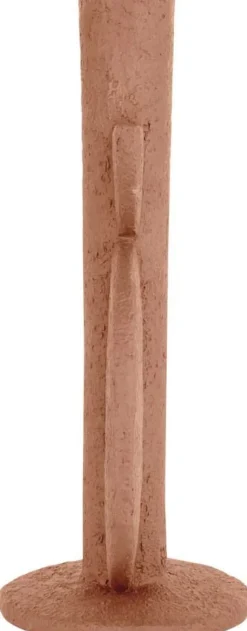 Bougeoir en résine Bubble (Orange terracotta)