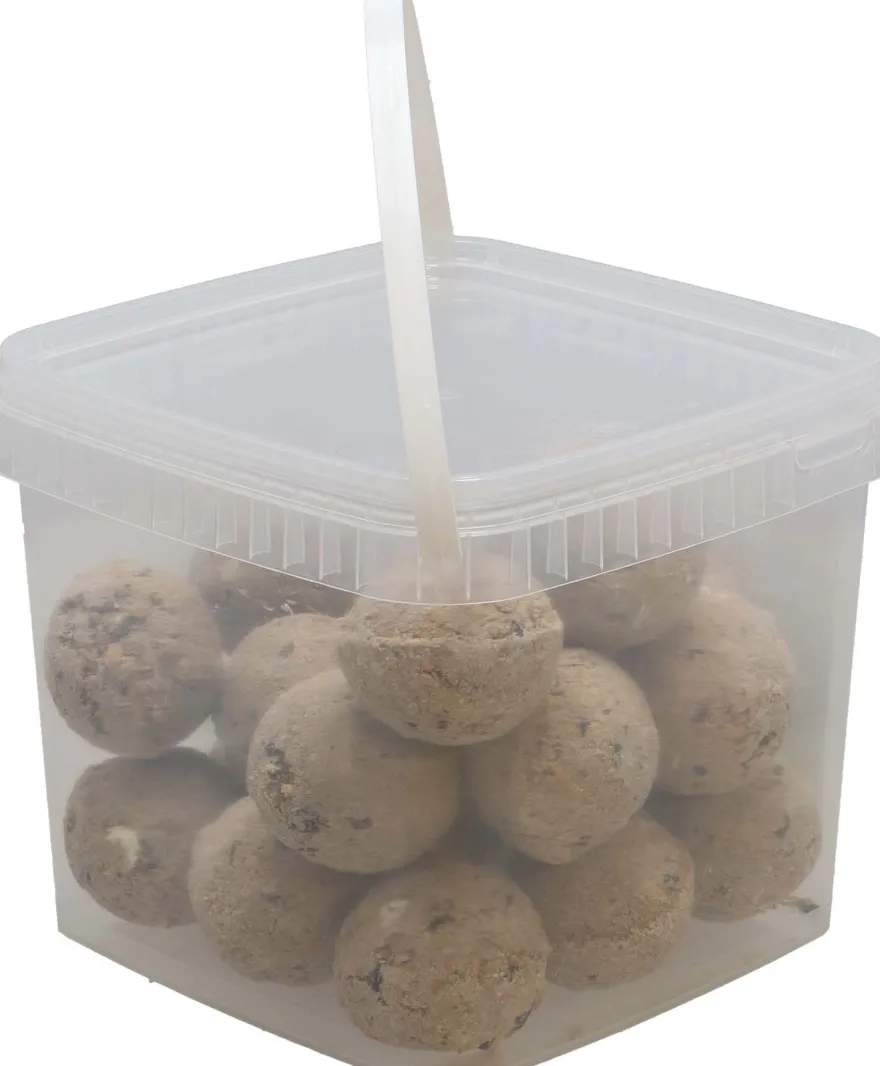 Boules de graisse dans un seau 20 pièces
