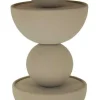 Bout de canapé avec plateau miroir Dune (45 x 49,5 cm)