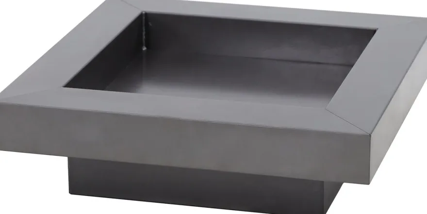 Brasero en acier plateau design (80 cm)