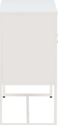 Buffet 3 portes en acier Malla (Blanc)
