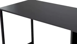 Bureau 2 places en aggloméré Twin (Anthracite, Noir)