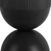 Cache pot en métal réversible Tonar (Noir - M)