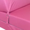 Chauffeuse en tissu enduit Seattle (Rose)