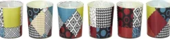 Coffret de 6 bougies parfumées Patchwork