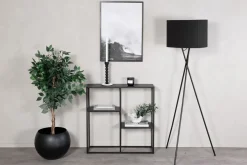 Console en acier noir Staal
