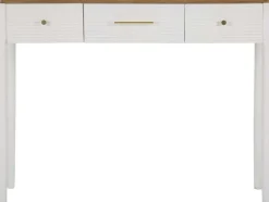 Console en bois avec tiroirs Matera 107 x 37 x 80 cm