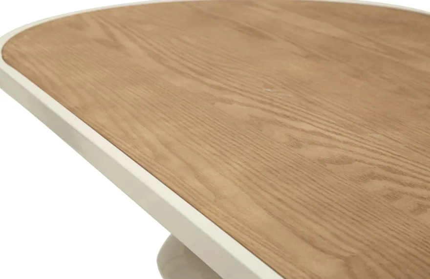 Console en métal avec plateau en bois Top 150 x 45 x 77.5 cm