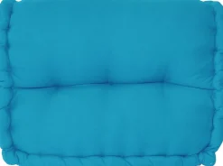 Coussin cale-rein en coton coloré (Turquoise)