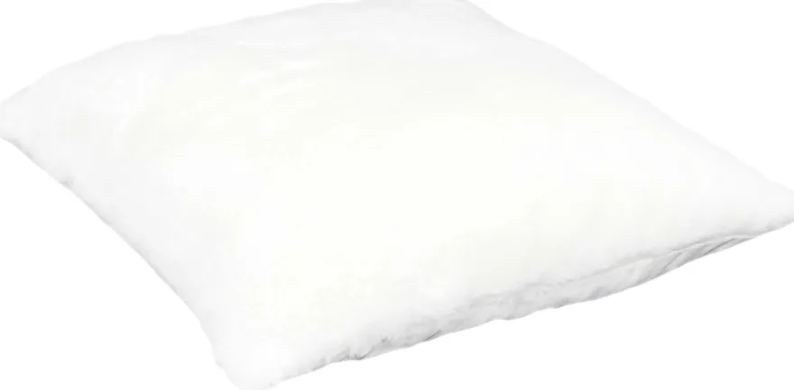 Coussin imitation fourrure 40 x 40 cm Opulence (Ecru)