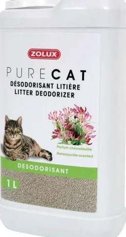 Désodorisant litière 1 litre (Chèvrefeuille)