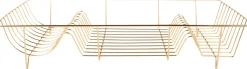 Egouttoir à vaisselle en métal avec plateau Dish (Doré)