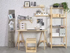 Etagère en kit profondeur 30 cm Natura (4 tablettes)