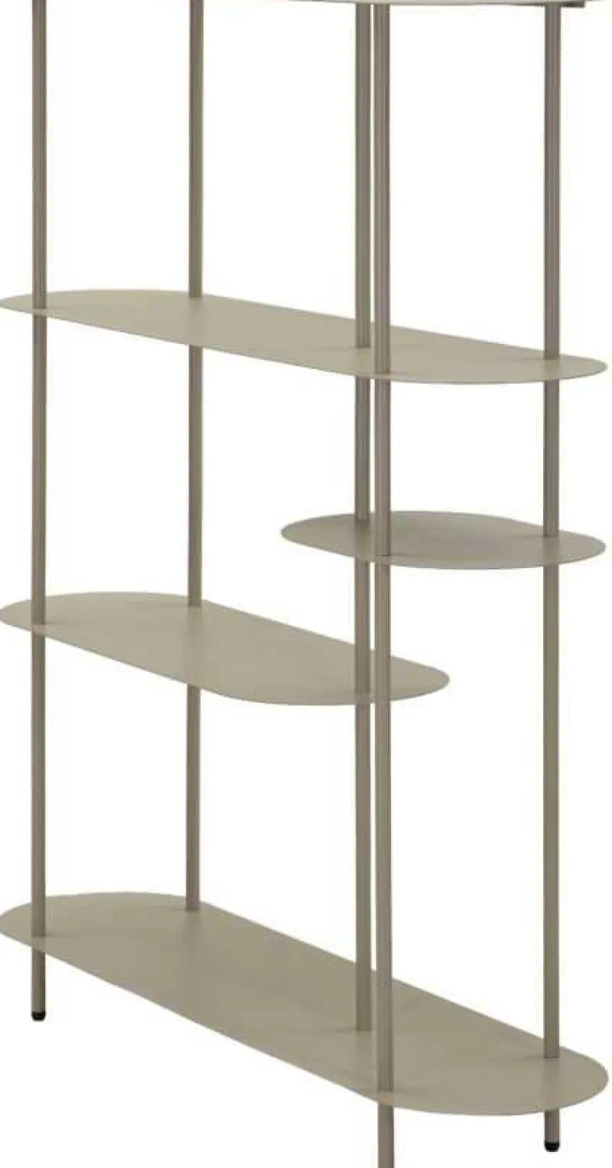 Etagère en métal Saturn 118 x 31 x 39 cm (Gris)
