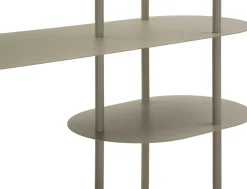 Etagère en métal Saturn 118 x 31 x 39 cm (Gris)