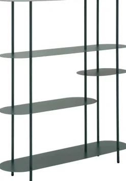 Etagère en métal Saturn 118 x 31 x 39 cm (Vert)