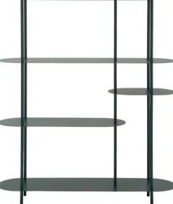 Etagère en métal Saturn 118 x 31 x 39 cm (Vert)