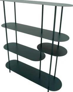 Etagère en métal Saturn 118 x 31 x 39 cm (Vert)