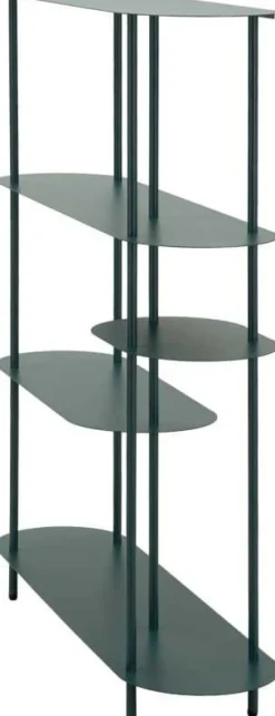 Etagère en métal Saturn 118 x 31 x 39 cm (Vert)