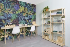 Etagère Natura 5 tablettes et montants à lattes