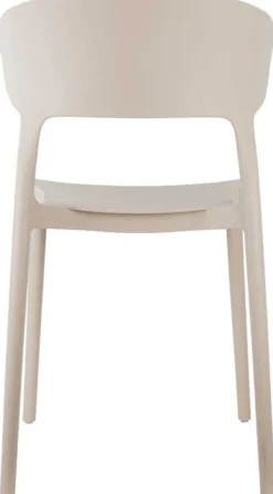 Fauteuil coloré en polypropylène Fain (Gris)
