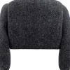 Fauteuil en polyester Brazo (Noir)
