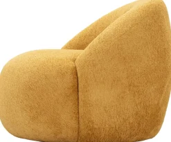 Fauteuil en tissu Ginevra 81 x 78 x 64 cm