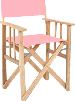 Fauteuil metteur en scène pour enfant (rose)