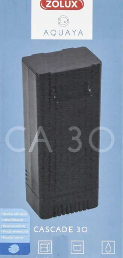 Filtre pour aquarium 0 à 30 litres Cascade 30 (Noir)