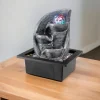Fontaine en polyrésine avec LED Bauble (Modèle 2)