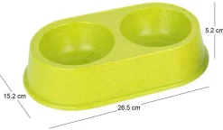 Gamelle double en bambou 26.5 cm
