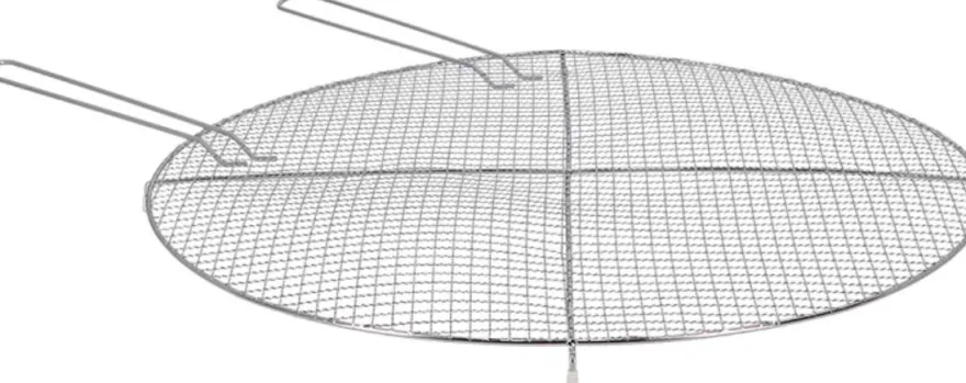 Grille BBQ pour brasero en fer galvanisé60 cm