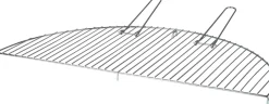 Grille pour brasero Flame (Semi-circulaire 70 cm)
