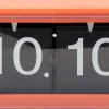 Horloge Clock Retro Boxed Flip (Orange)
