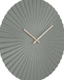 Horloge en métal Sensu XL (Vert)