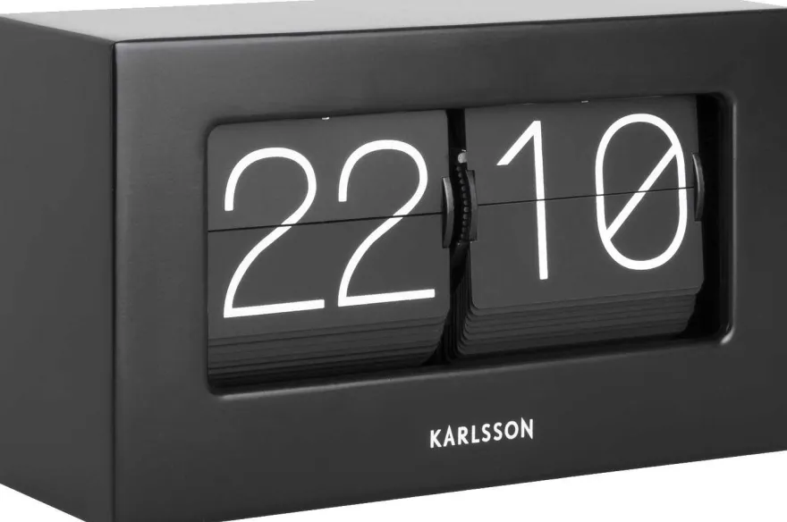 Horloge à poser Boxed Flip