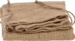 Housse d'hivernage en toile de jute