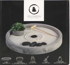 Jardin zen japonais Calm (Rond)