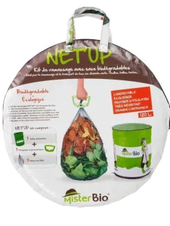 Kit de ramassage avec sacs Net'Up 120L