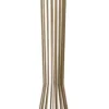 Lampadaire en métal doré Lamp