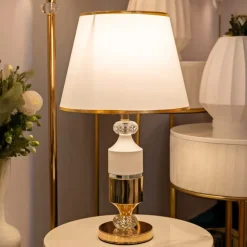 Lampe en métal à poser Gipsy 30 x 52 cm