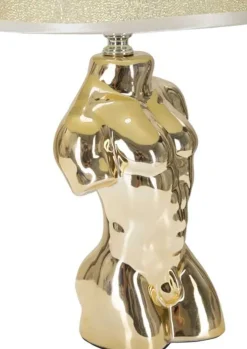 Lampe à poser en céramique Buste glam (Homme)