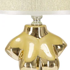Lampe à poser en céramique Buste glam (Femme)